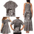 New Zealand Mother's Day Family Matching Tank Maxi Dress and Hawaiian Shirt Maori Mo Toku Mama Silver Fern