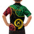 Personalised Vanuatu 44th Anniversary Family Matching Off The Shoulder Long Sleeve Dress and Hawaiian Shirt Tugeta Yumi Selebretem Indipendens Dei