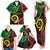 Personalised Vanuatu 44th Anniversary Family Matching Tank Maxi Dress and Hawaiian Shirt Tugeta Yumi Selebretem Indipendens Dei