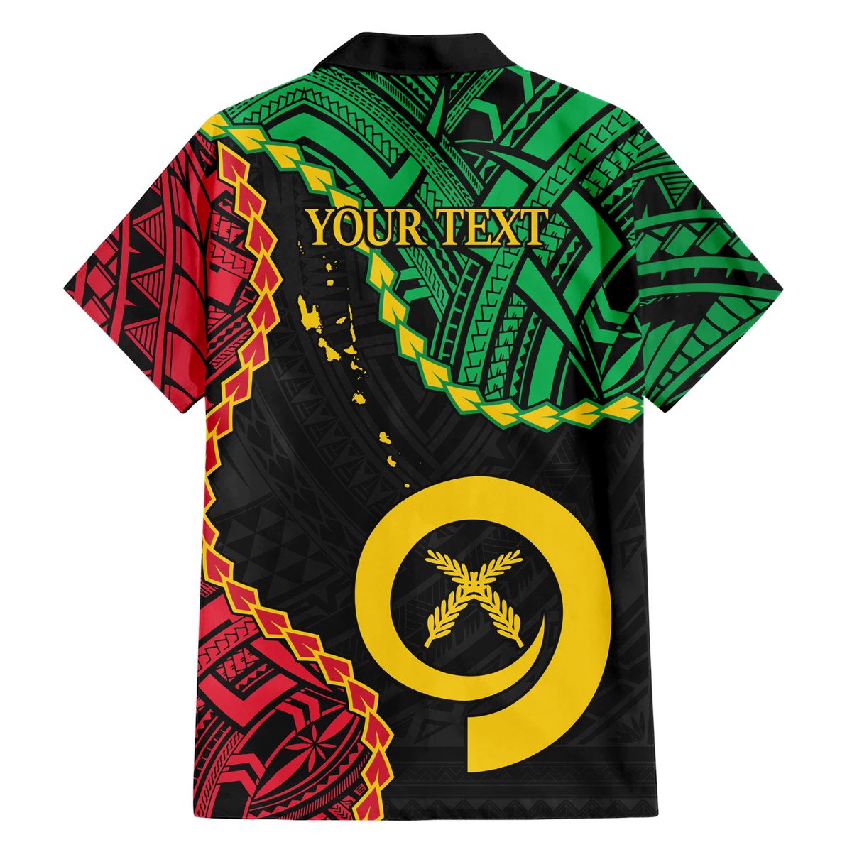 Personalised Vanuatu 44th Anniversary Hawaiian Shirt Tugeta Yumi Selebretem Indipendens Dei LT9 - Polynesian Pride