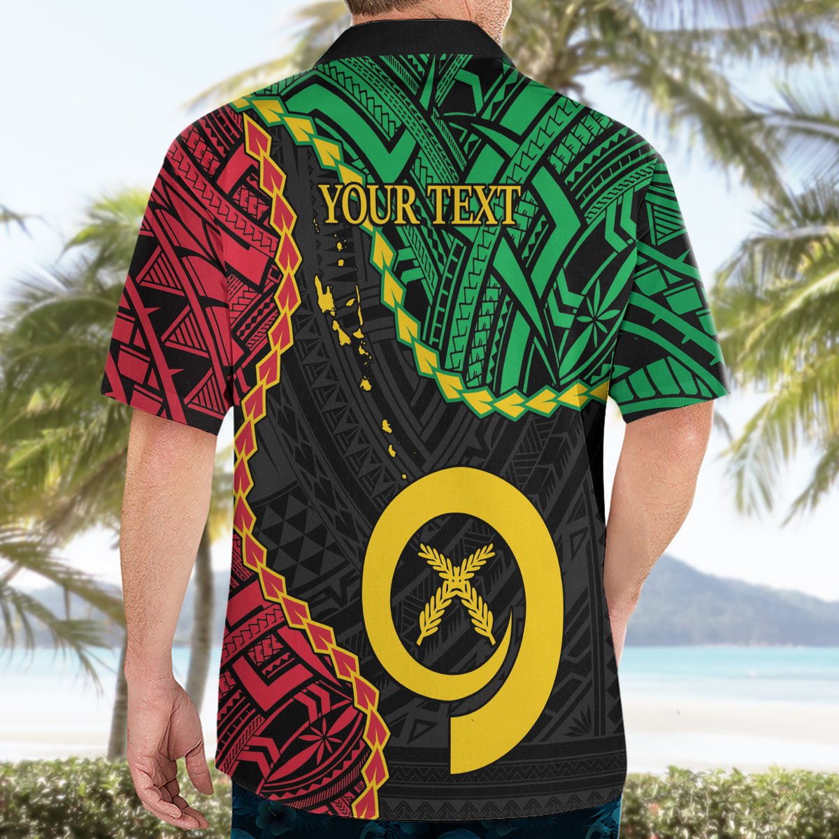 Personalised Vanuatu 44th Anniversary Hawaiian Shirt Tugeta Yumi Selebretem Indipendens Dei LT9 - Polynesian Pride