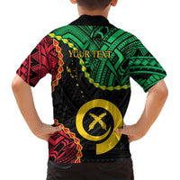 Personalised Vanuatu 44th Anniversary Hawaiian Shirt Tugeta Yumi Selebretem Indipendens Dei LT9 - Polynesian Pride