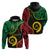 Personalised Vanuatu 44th Anniversary Hoodie Tugeta Yumi Selebretem Indipendens Dei