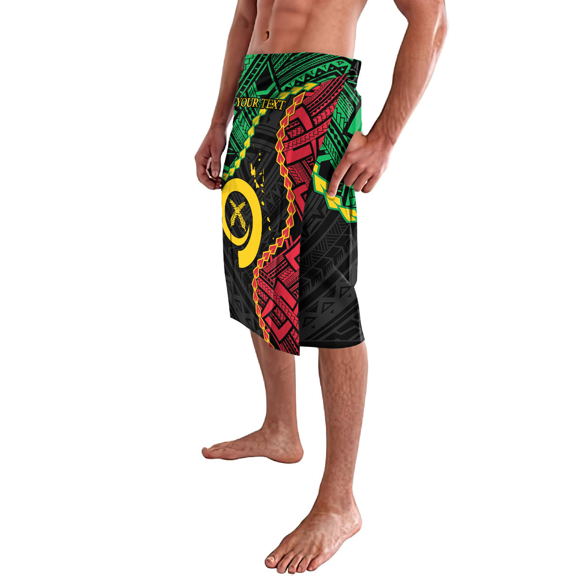 Personalised Vanuatu 44th Anniversary Lavalava Tugeta Yumi Selebretem Indipendens Dei LT9 - Polynesian Pride