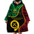 Personalised Vanuatu 44th Anniversary Wearable Blanket Hoodie Tugeta Yumi Selebretem Indipendens Dei