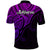 Aotearoa New Zealand Polo Shirt Maori Koru Polynesian Pacific Tribal Purple LT9 - Polynesian Pride