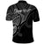 Custom Aotearoa New Zealand Polo Shirt Maori Koru Polynesian Pacific Tribal Black LT9 - Polynesian Pride