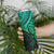 Personalised Aotearoa Papua Shell Skinny Tumbler Green Polynesian Pacific Tribal