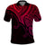 Custom Aotearoa New Zealand Polo Shirt Maori Koru Polynesian Pacific Tribal Pink LT9 Pink - Polynesian Pride