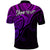 Custom Aotearoa New Zealand Polo Shirt Maori Koru Polynesian Pacific Tribal Purple LT9 - Polynesian Pride