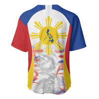 Philippines Flag Day Baseball Jersey Filipino Feather Pattern LT9 - Polynesian Pride