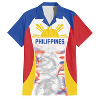 Philippines Flag Day Hawaiian Shirt Filipino Feather Pattern LT9 White - Polynesian Pride