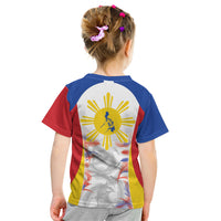 Philippines Flag Day Kid T Shirt Filipino Feather Pattern