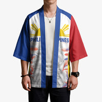 Philippines Flag Day Kimono Filipino Feather Pattern LT9 - Polynesian Pride