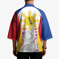 Philippines Flag Day Kimono Filipino Feather Pattern LT9 - Polynesian Pride