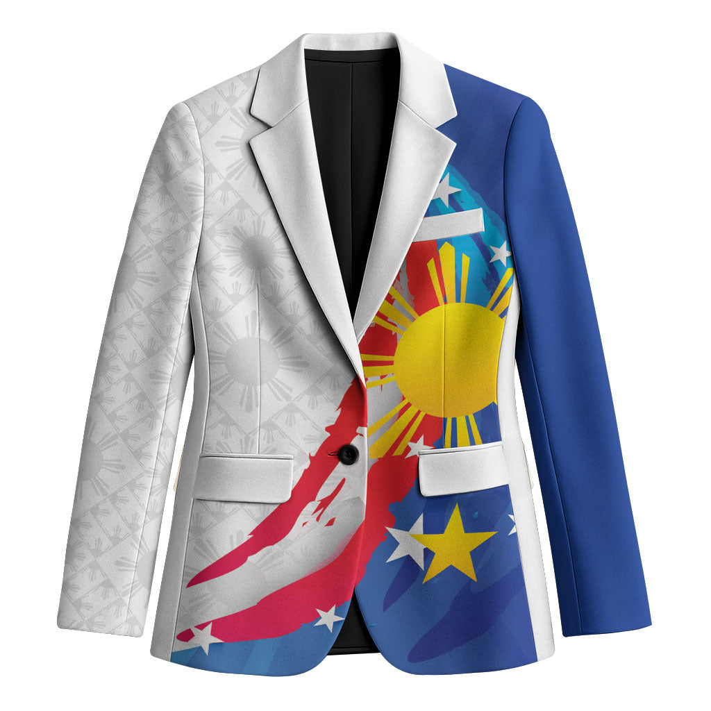 Philippines Flag Day Blazer Filipino Pride Shines Bright On Flag Day LT9 Unisex White - Polynesian Pride