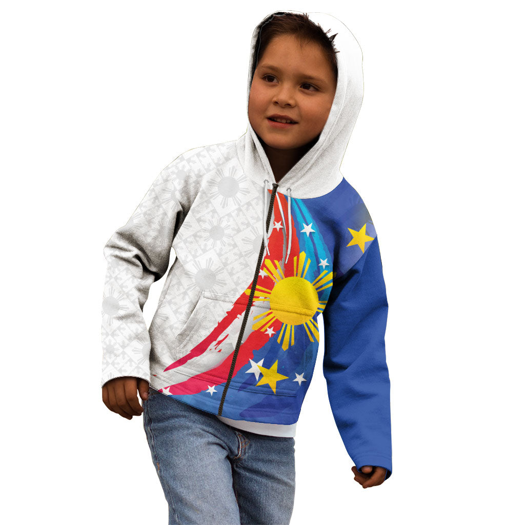 Philippines Flag Day Kid Hoodie Filipino Pride Shines Bright On Flag Day LT9 - Polynesian Pride