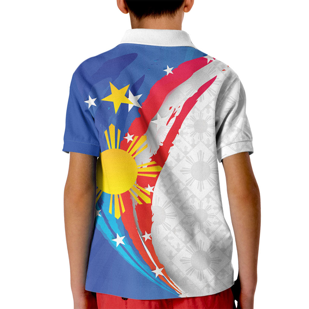 Philippines Flag Day Kid Polo Shirt Filipino Pride Shines Bright On Flag Day LT9 - Polynesian Pride