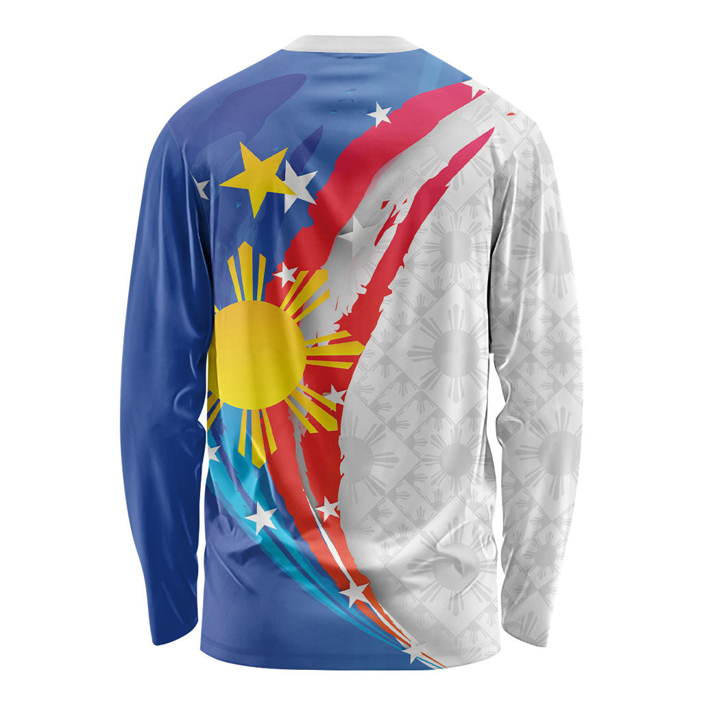 Philippines Flag Day Long Sleeve Shirt Filipino Pride Shines Bright On Flag Day LT9 - Polynesian Pride