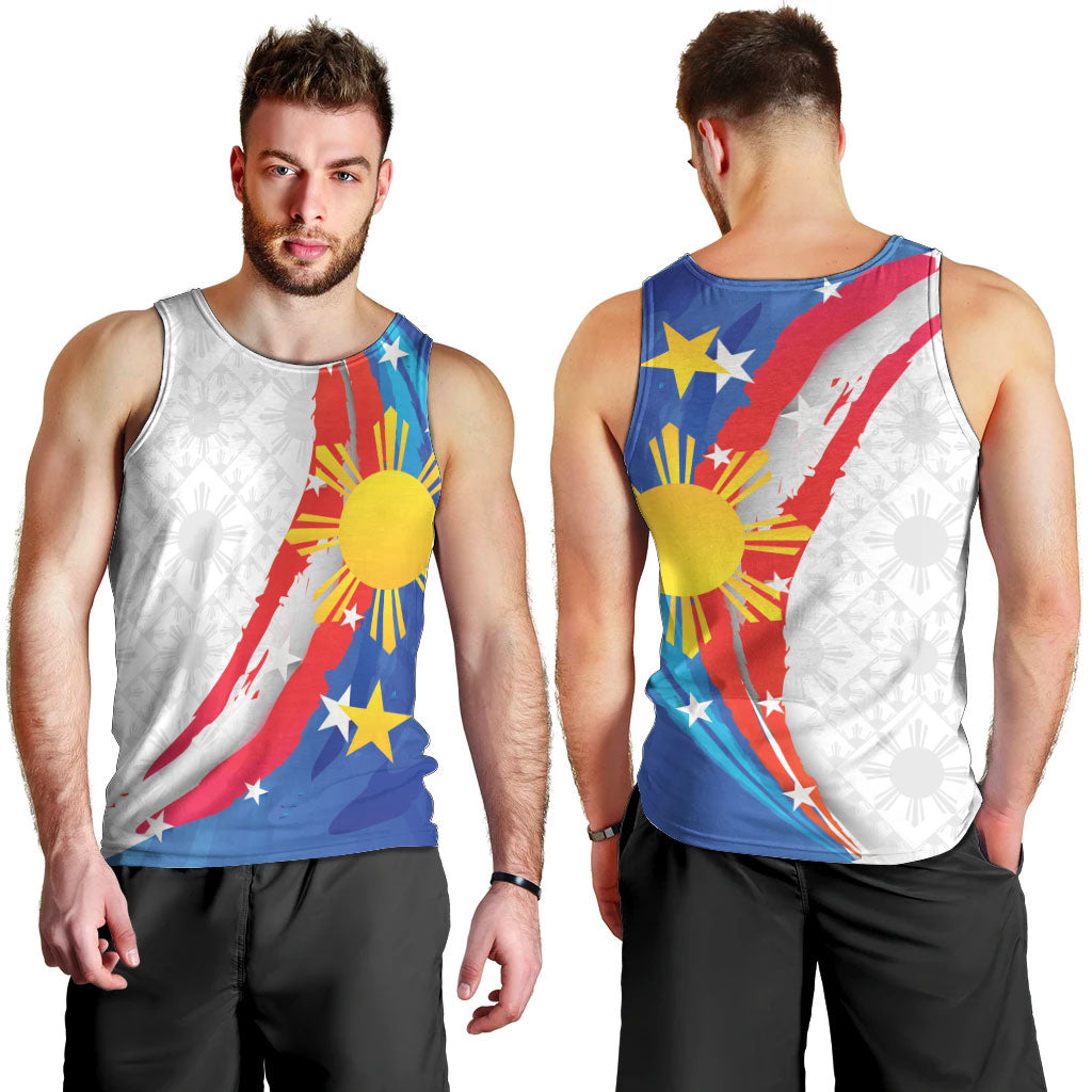 Philippines Flag Day Men Tank Top Filipino Pride Shines Bright On Flag Day LT9 - Polynesian Pride
