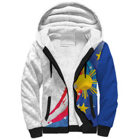 Philippines Flag Day Sherpa Hoodie Filipino Pride Shines Bright On Flag Day LT9 Unisex White - Polynesian Pride