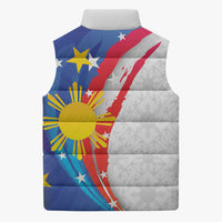 Philippines Flag Day Sleeveless Puffer Jacket Filipino Pride Shines Bright On Flag Day LT9 - Polynesian Pride