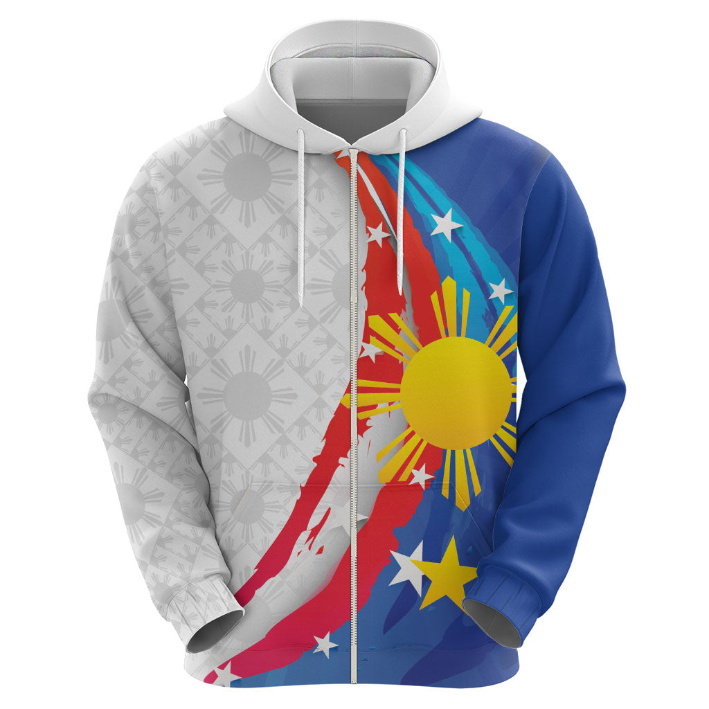 Philippines Flag Day Zip Hoodie Filipino Pride Shines Bright On Flag Day LT9 - Polynesian Pride