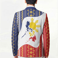 Philippines Flag Day Blazer Filipino Traditional Igorot Tribal Pattern LT9 - Polynesian Pride