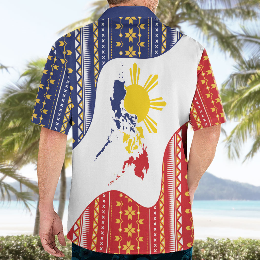 Philippines Flag Day Hawaiian Shirt Filipino Traditional Igorot Tribal Pattern LT9 - Polynesian Pride