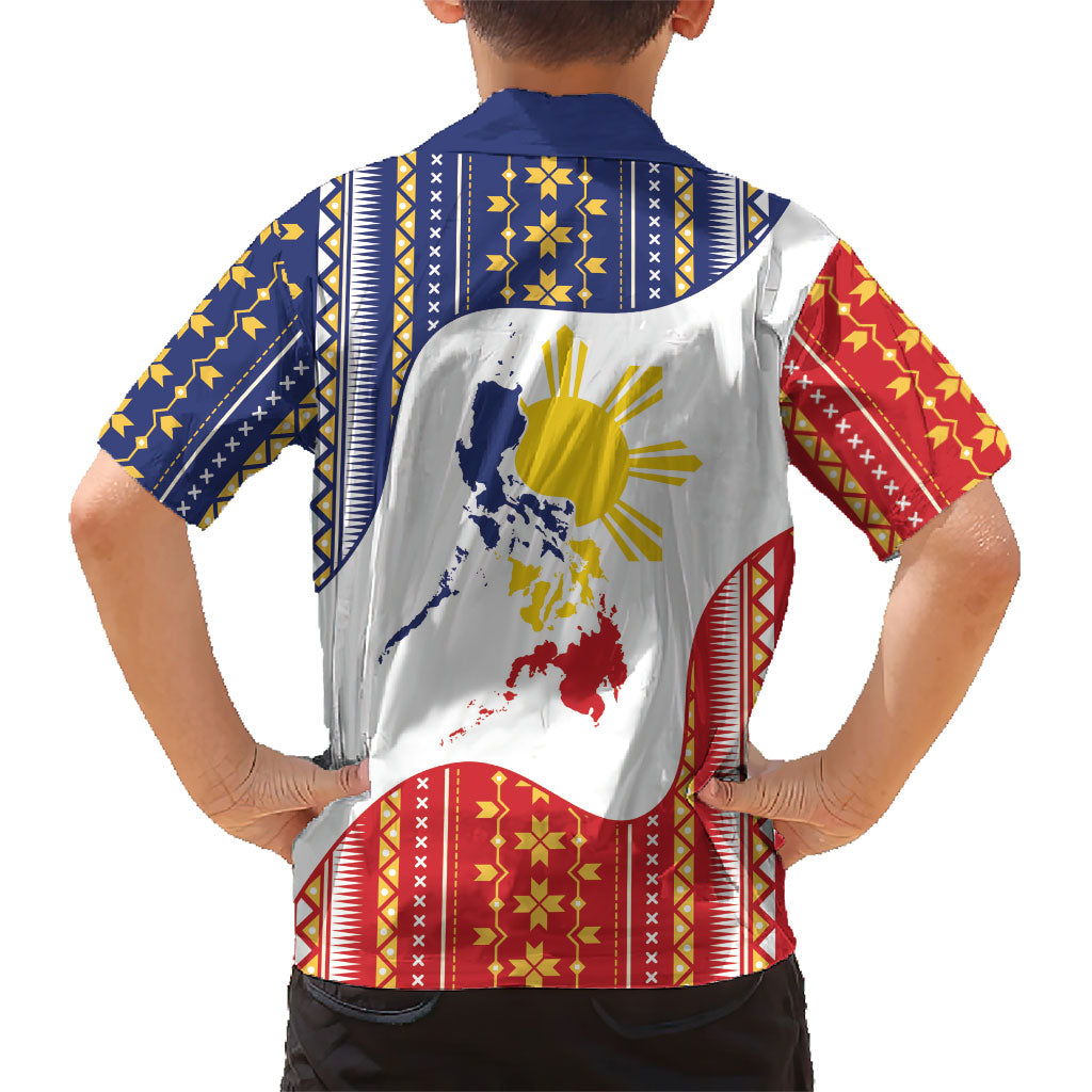 Philippines Flag Day Hawaiian Shirt Filipino Traditional Igorot Tribal Pattern LT9 - Polynesian Pride