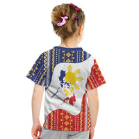 Philippines Flag Day Kid T Shirt Filipino Traditional Igorot Tribal Pattern LT9 - Polynesian Pride