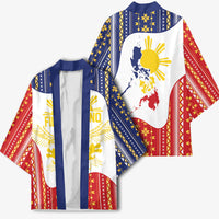Philippines Flag Day Kimono Filipino Traditional Igorot Tribal Pattern LT9 - Polynesian Pride