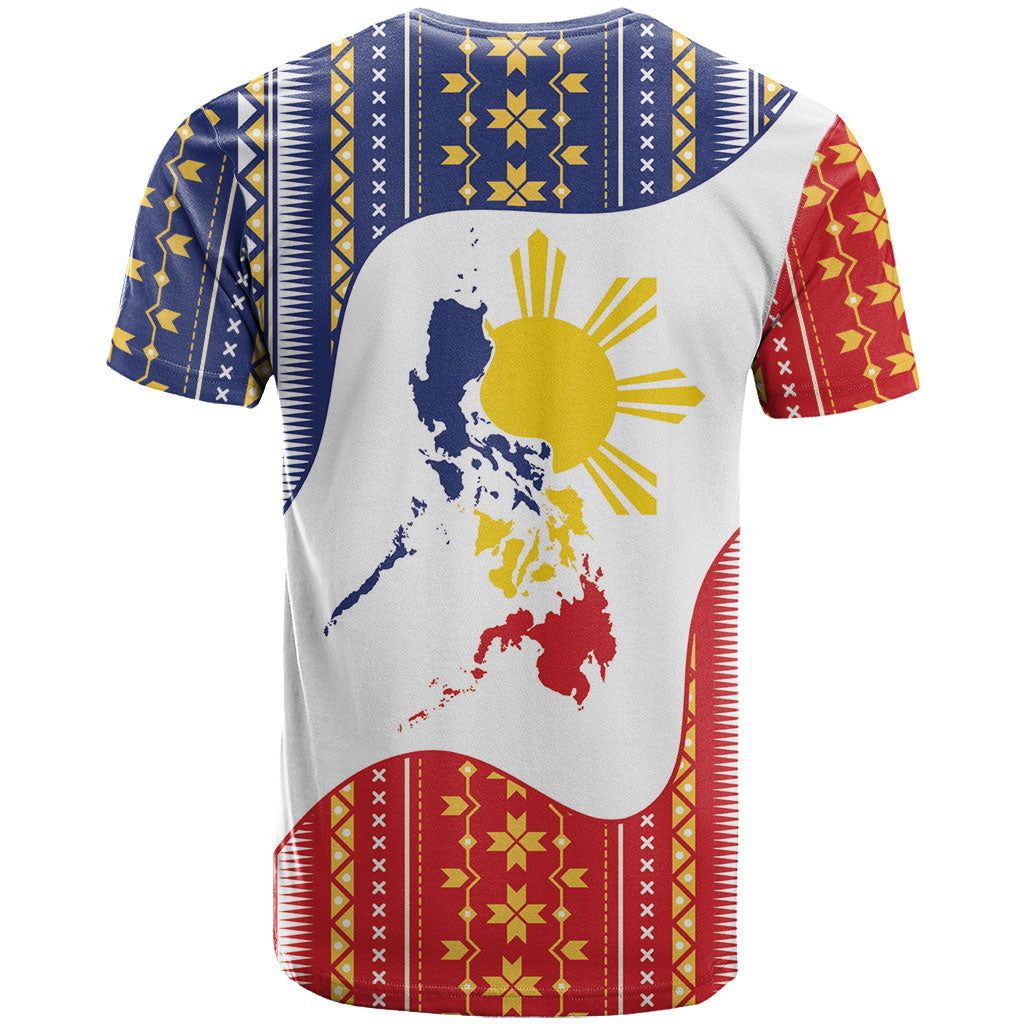 Philippines Flag Day T Shirt Filipino Traditional Igorot Tribal Pattern LT9 - Polynesian Pride