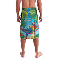 5 Oclock Somewhere Lavalava Hawaii Parrots Cocktail Summer Beach Vibe - Polynesian Pride