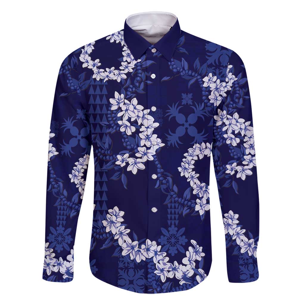 Mokihana Maile and Ilima Leis Family Matching Off Shoulder Short Dress and Hawaiian Shirt Uliuli Hawaiian Tapa Quilt Pattern - Polynesian Pride