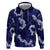 Mokihana Maile and Ilima Leis Hoodie Uliuli Hawaiian Tapa Quilt Pattern - Polynesian Pride