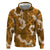 Mokihana Maile and Ilima Leis Hoodie Alani Hawaiian Tapa Quilt Pattern - Polynesian Pride