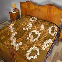 Mokihana Maile and Ilima Leis Quilt Alani Hawaiian Tapa Quilt Pattern - Polynesian Pride