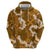 Mokihana Maile and Ilima Leis Zip Hoodie Alani Hawaiian Tapa Quilt Pattern - Polynesian Pride
