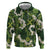 Mokihana Maile and Ilima Leis Hoodie Omaʻomaʻo Hawaiian Tapa Quilt Pattern - Polynesian Pride