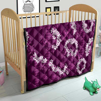 Mokihana Maile and Ilima Leis Quilt Akala Hawaiian Tapa Quilt Pattern - Polynesian Pride