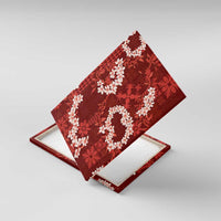 Mokihana Maile and Ilima Leis Canvas Wall Art Ulaʻula Hawaiian Tapa Quilt Pattern - Polynesian Pride