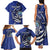 Personalized FSM 1986 Independence Day Family Matching Tank Maxi Dress and Hawaiian Shirt Polynesian Shark Tattoo Style