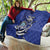 Personalized FSM 1986 Independence Day Quilt Polynesian Shark Tattoo Style