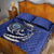 Personalized FSM 1986 Independence Day Quilt Bed Set Polynesian Shark Tattoo Style