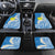 Personalized Palau 1994 Belau Rekid Car Mats Polynesian Plumeria Style