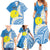 Personalized Palau 1994 Belau Rekid Family Matching Summer Maxi Dress and Hawaiian Shirt Polynesian Plumeria Style