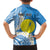 Personalized Palau 1994 Belau Rekid Family Matching Tank Maxi Dress and Hawaiian Shirt Polynesian Plumeria Style