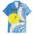 Personalized Palau 1994 Belau Rekid Family Matching Tank Maxi Dress and Hawaiian Shirt Polynesian Plumeria Style