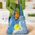 Personalized Palau 1994 Belau Rekid Grocery Bag Polynesian Plumeria Style